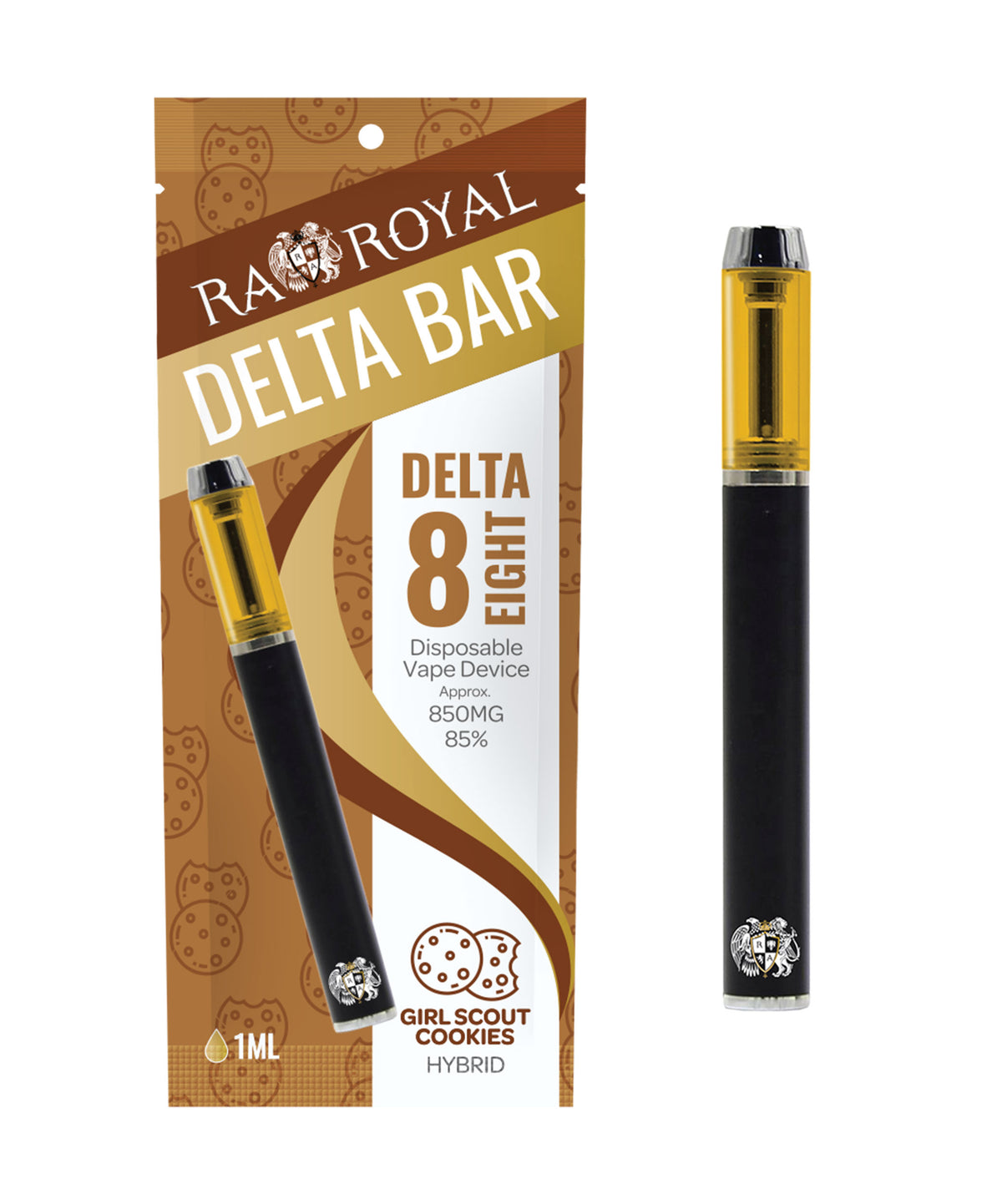 RA Royal Delta 8 1ML Vape in Girl Scout Cookies (Hybrid)