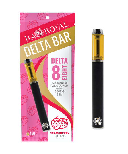 Ra Royal Strawberry Sativa Delta 8 vape 1ML 850MG