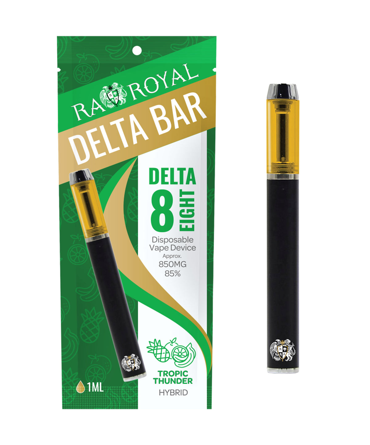 RA Royal Delta 8 1ML Vape in Tropic Thunder (Hybrid)
