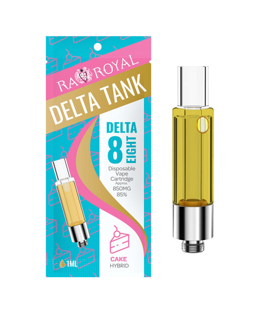 RA Royal Delta 8 1ML Cartridge: Cake (Hybrid)