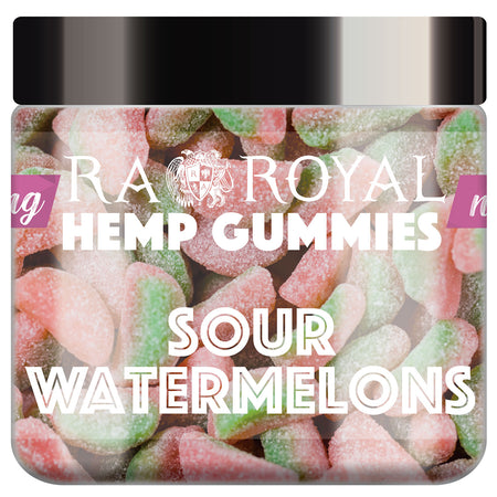 Ra Royal Sour Watermelons CBD Gummies 1200MG