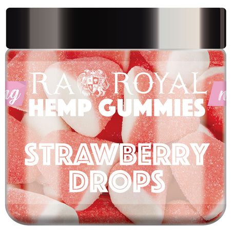 Ra Royal Strawberry Drops CBD Gummies 1200MG