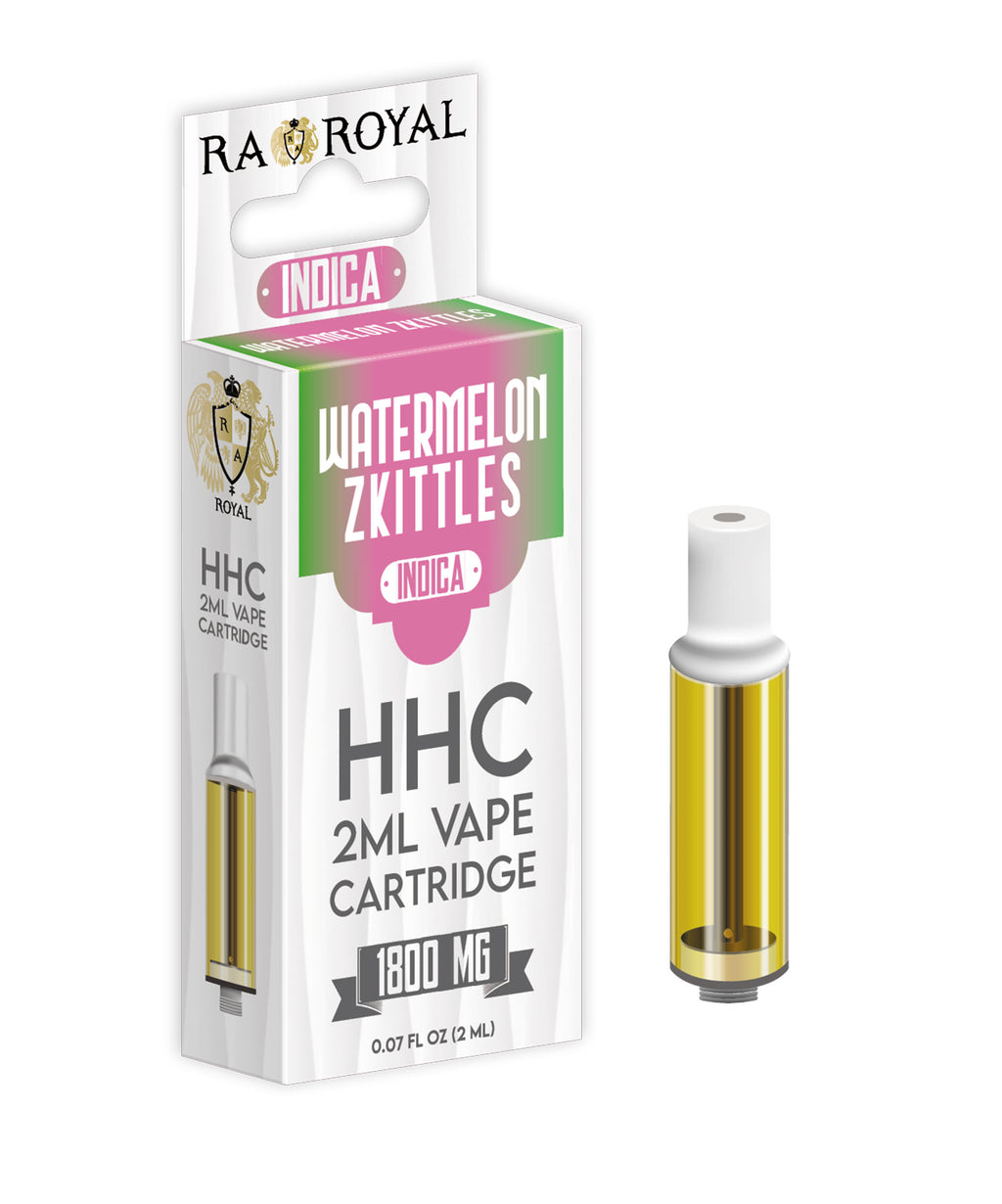 Ra Royal Watermelon Zkittles Indica HHC 2ML cartridge 1800MG