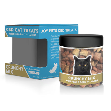 Joy Pets Crunchy Mix CBD Cat Treats