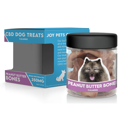 Joy Pets peanut Butter Bones CBD Dog Treats