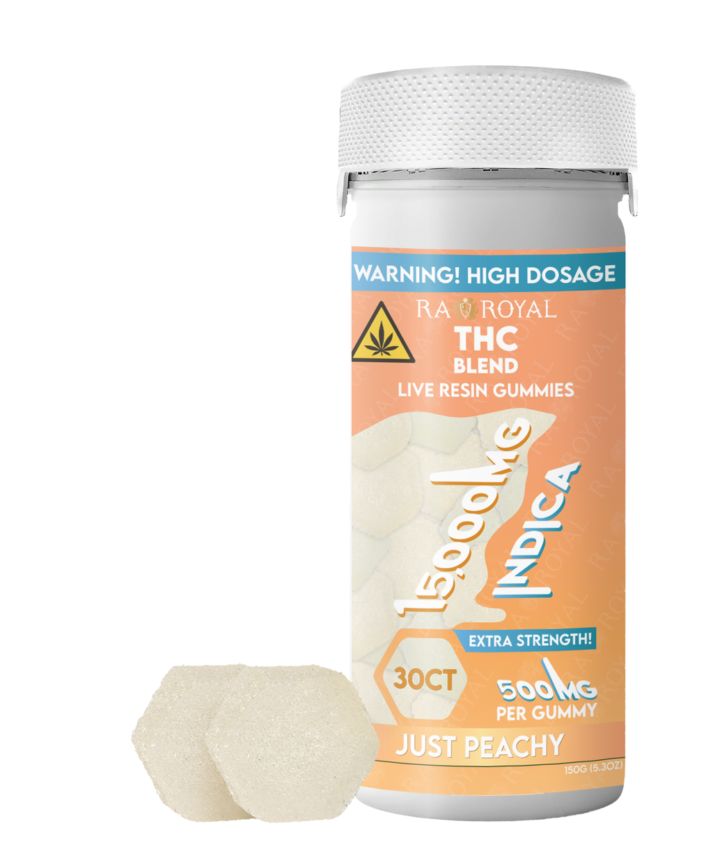Gomitas RA Royal THC Blend de 15 000 mg: Limelight (Indica)