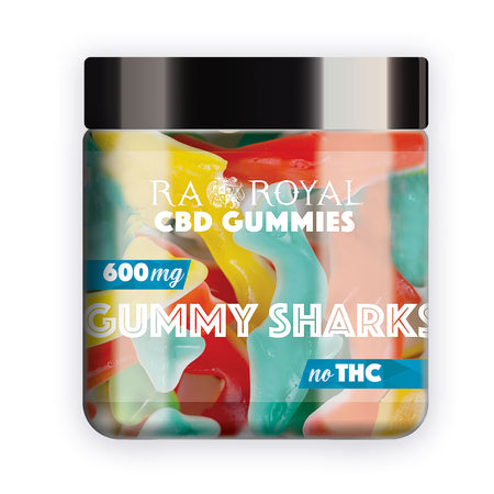 Ra Royal Gummy Shark CBD Gummies 600MG