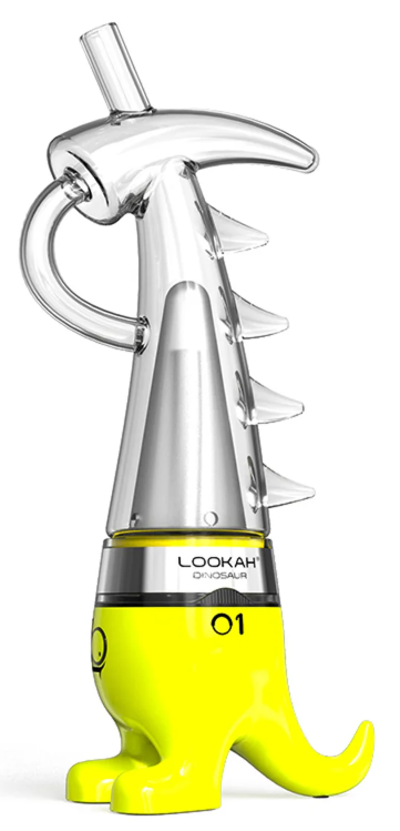 Lookah Dinosaur Electric Dab Rig in Neon Green