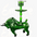 Empire Hookah Bull Edition Hookah Set in Green