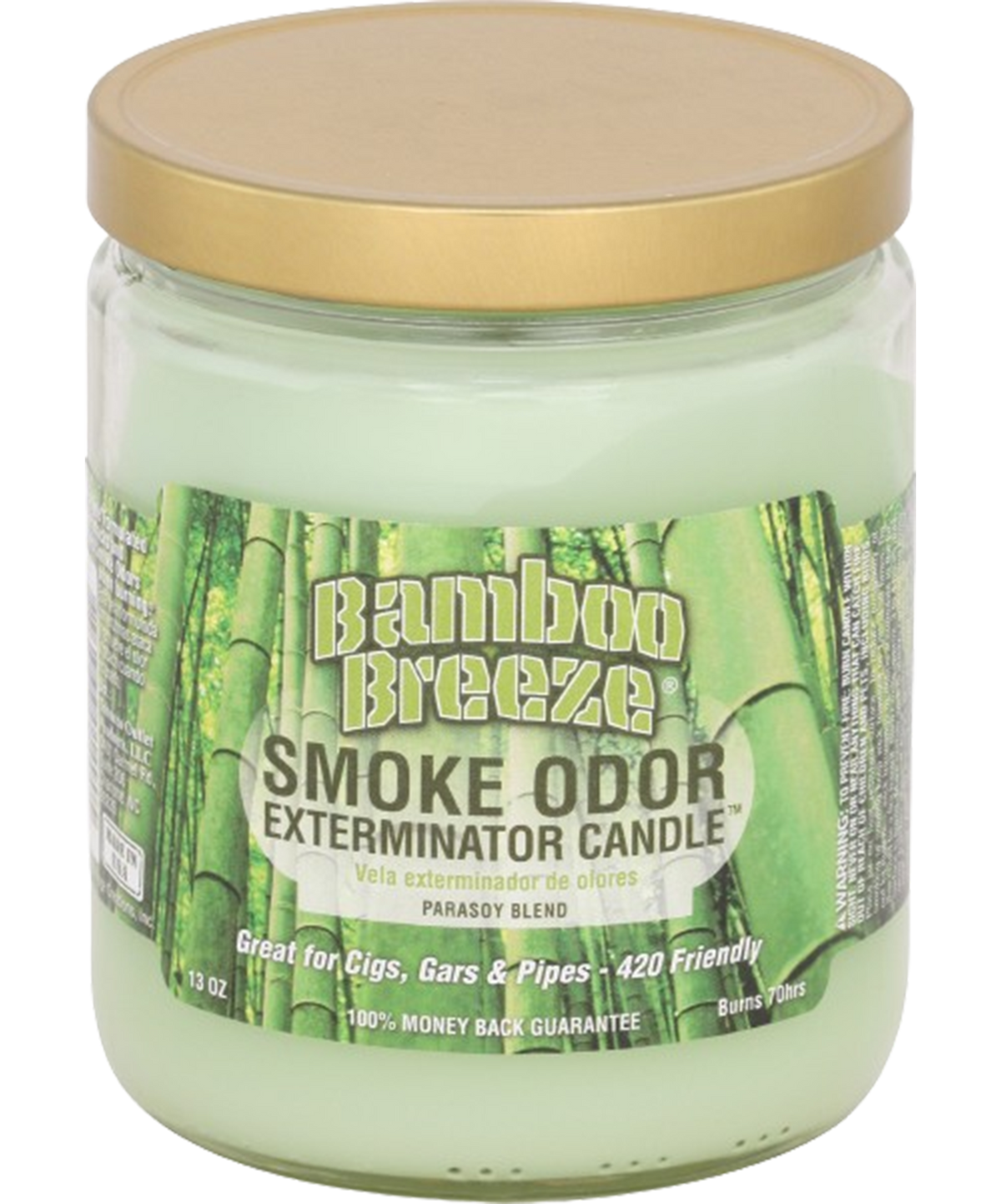 Smoke Odor 13oz Candle: Bamboo Breeze