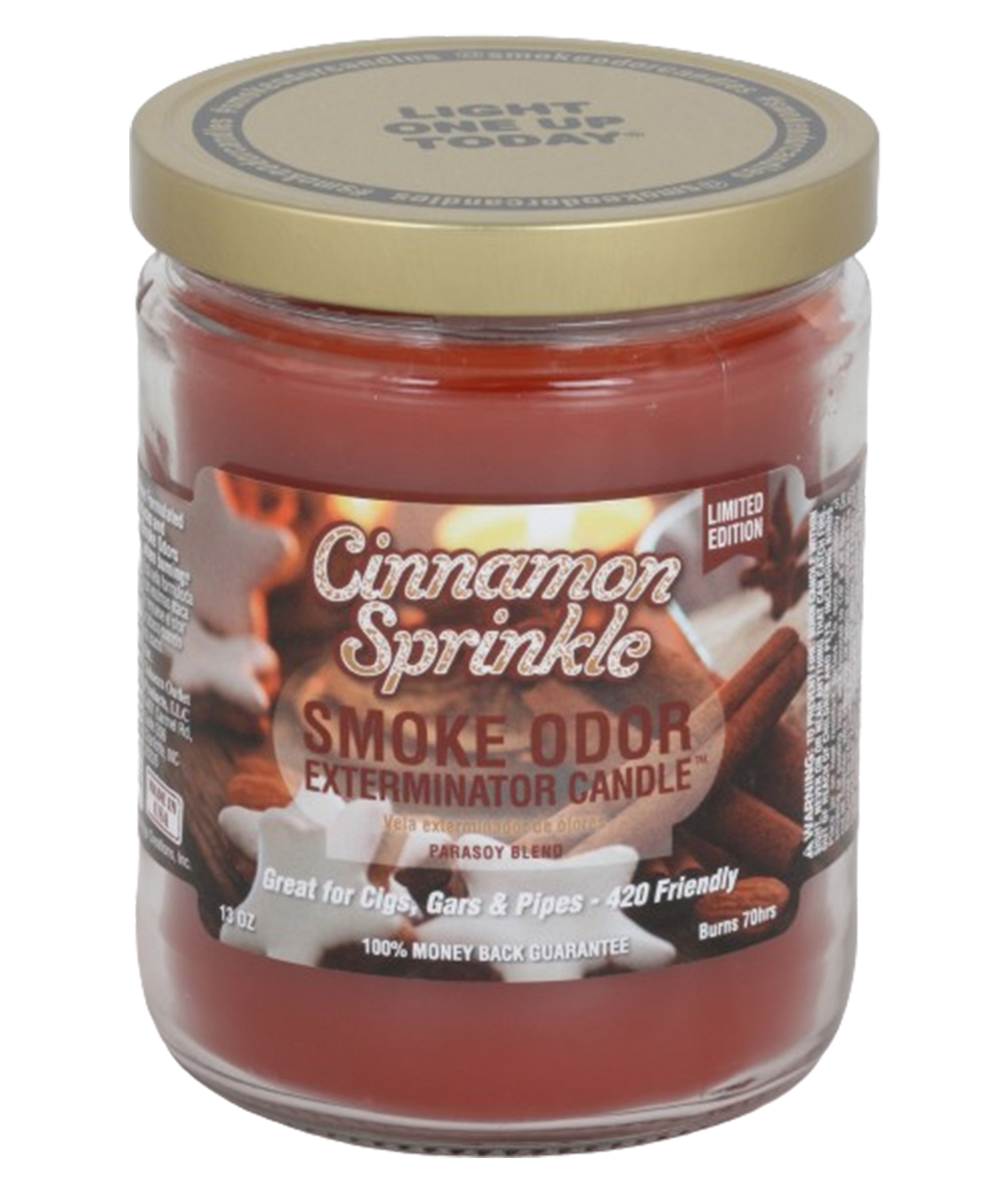 Smoke Odor 13oz Candle: Cinnamon Sprinkle