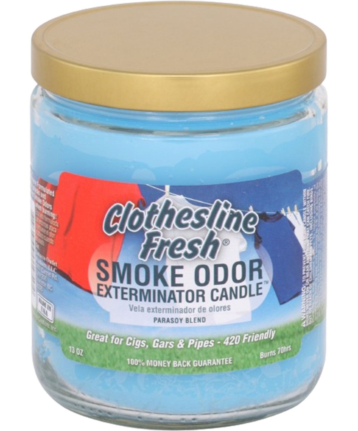 Smoke Odor 13oz Candle: Clothesline Fresh