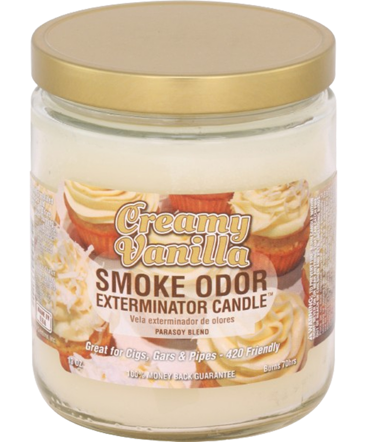 Smoke Odor 13oz Candle: Creamy Vanilla