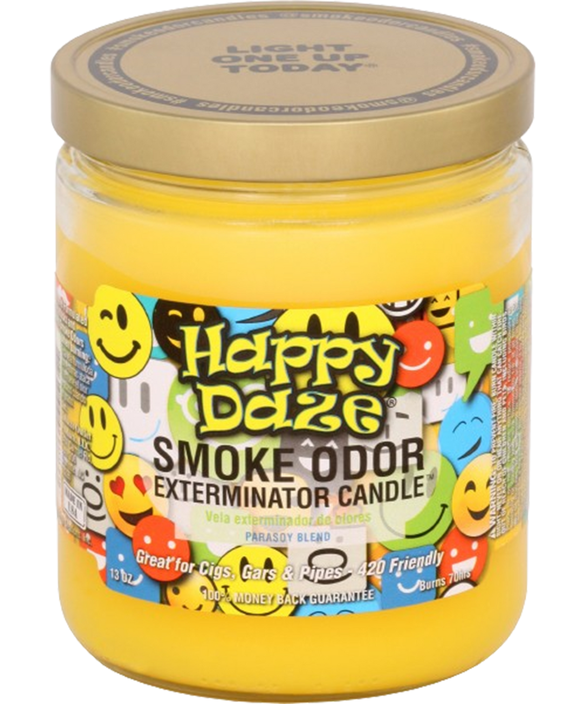 Smoke Odor 13oz Candle: Happy Daze