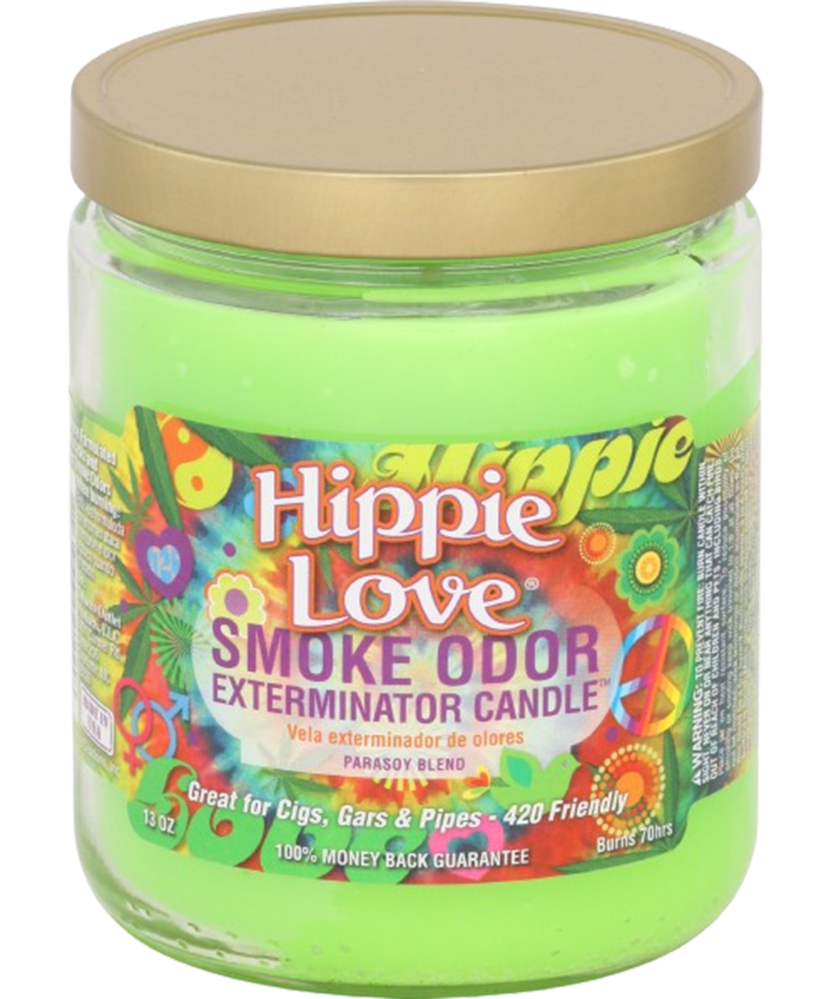 Smoke Odor 13oz Candle: Hippie Love