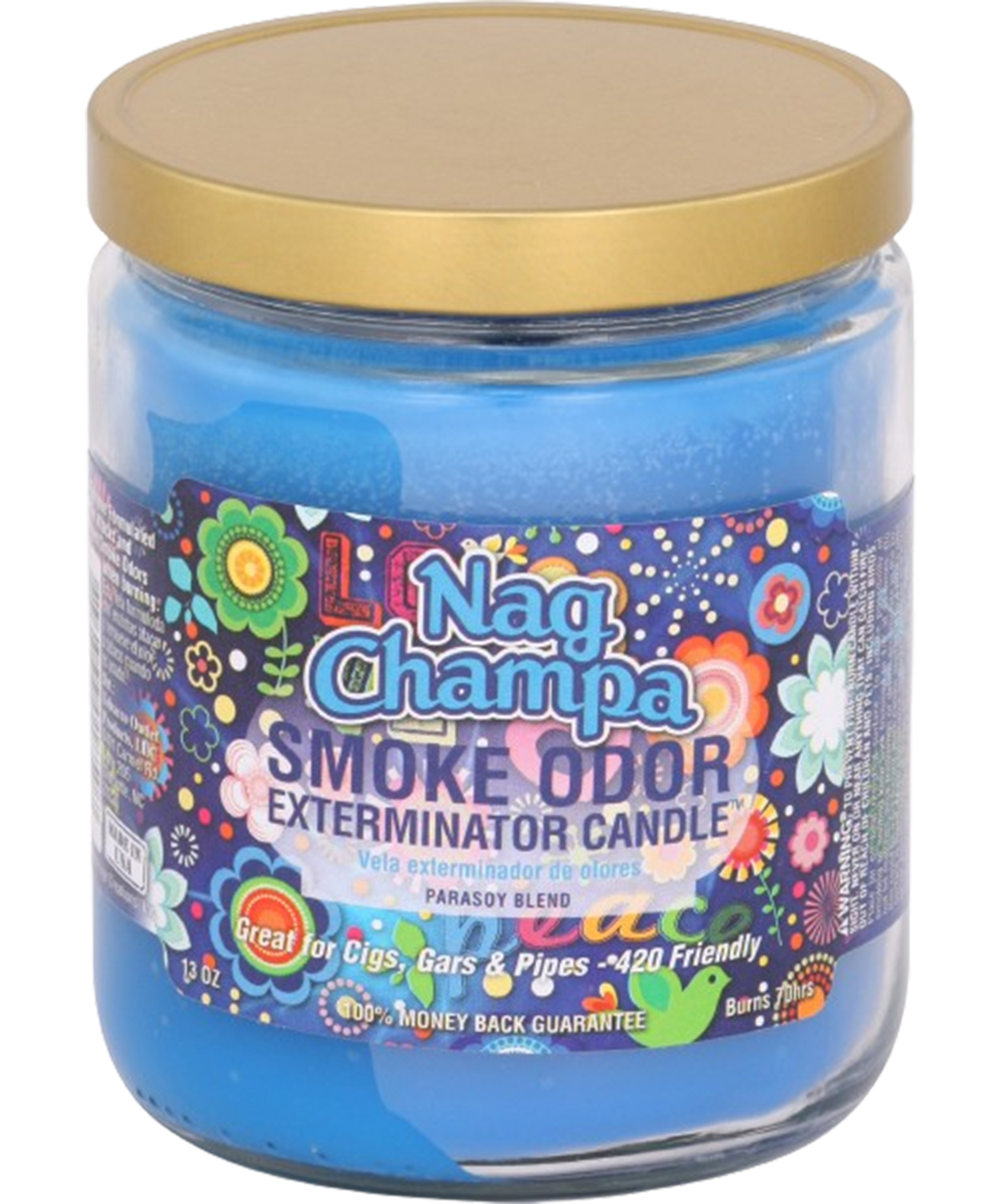 Smoke Odor 13oz Candle: Nag Champa