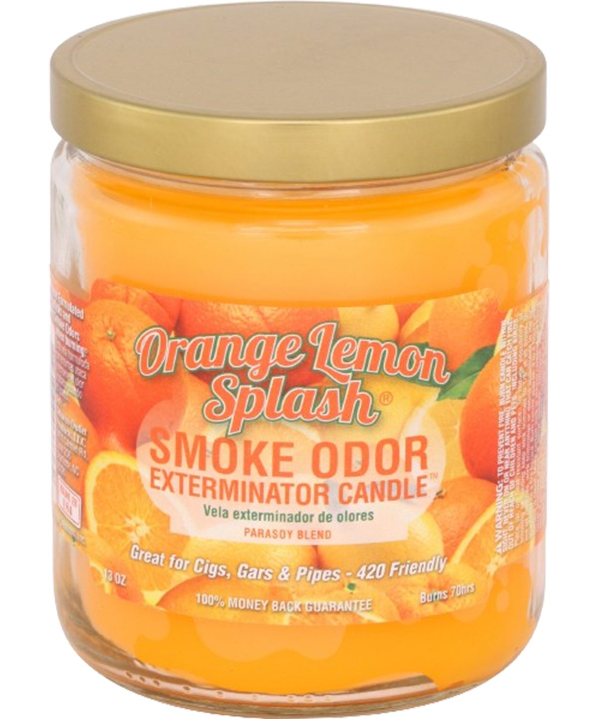Smoke Odor 13oz Candle: Orange Lemon Splash