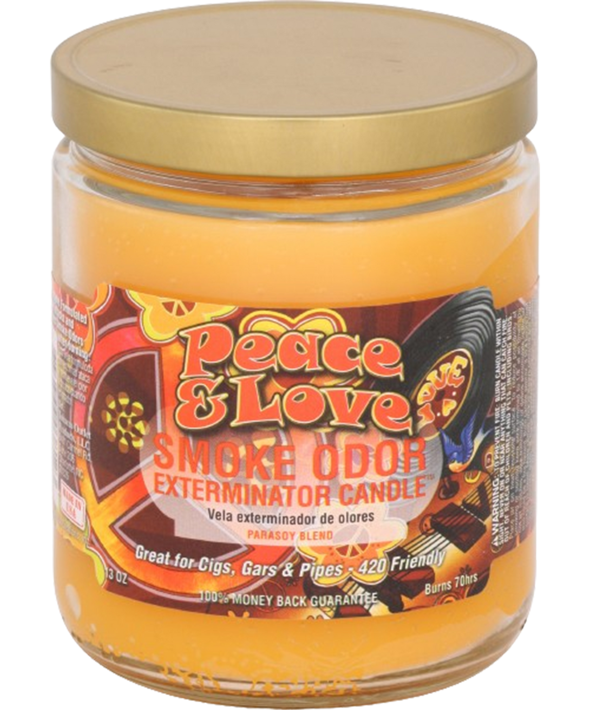 Smoke Odor 13oz Candle: Peace & Love