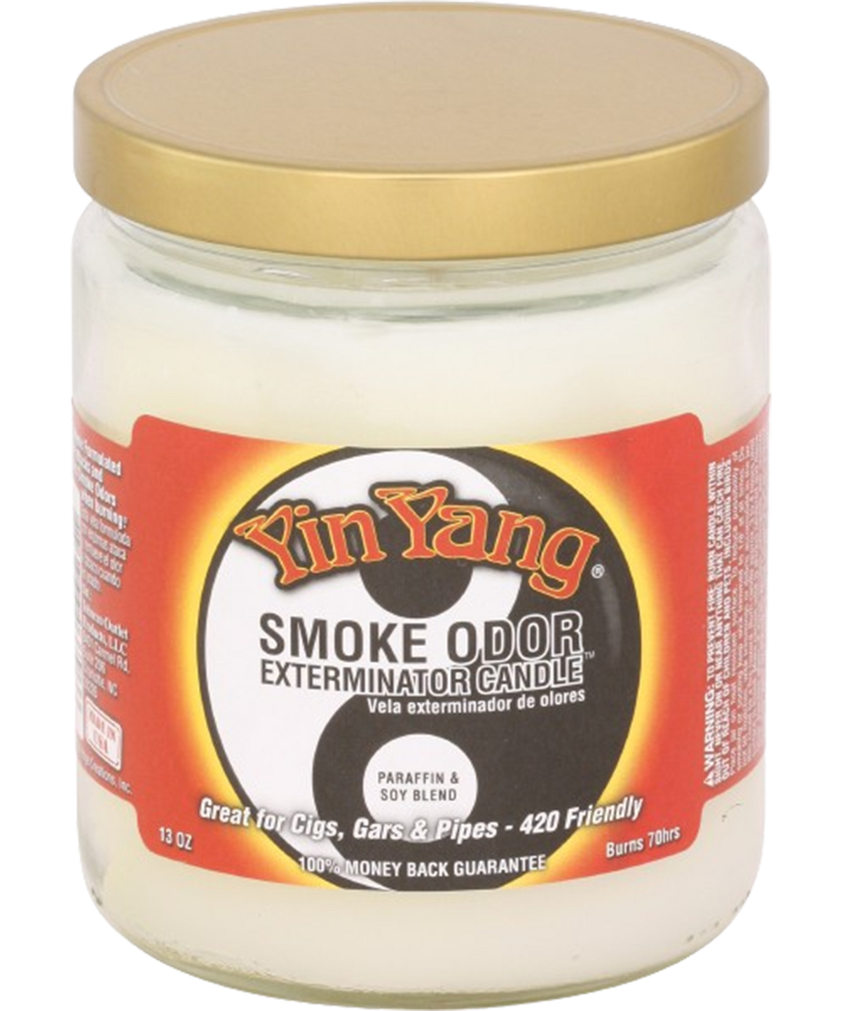 Smoke Odor 13oz Candle: Yin Yang