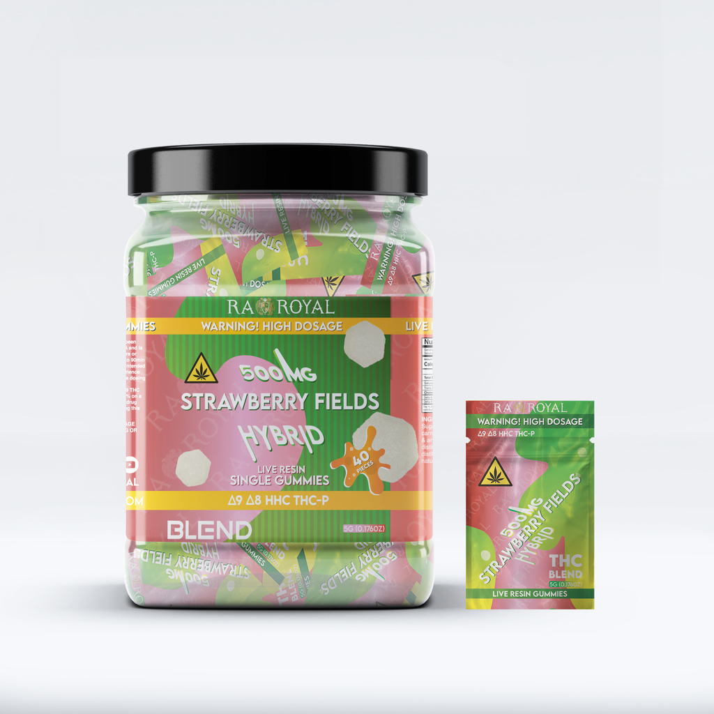 Gomitas RA Royal THC Blend 15000MG: Sandía silvestre (híbrida)