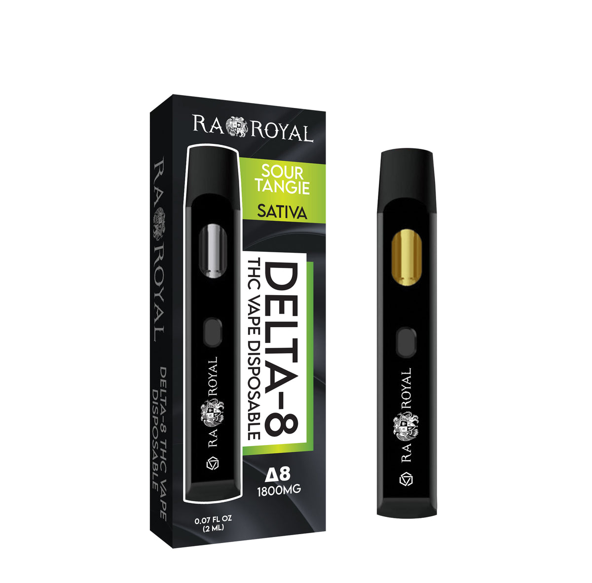 RA Royal Delta 8 2ML Vape in Sour Tangie (Sativa)