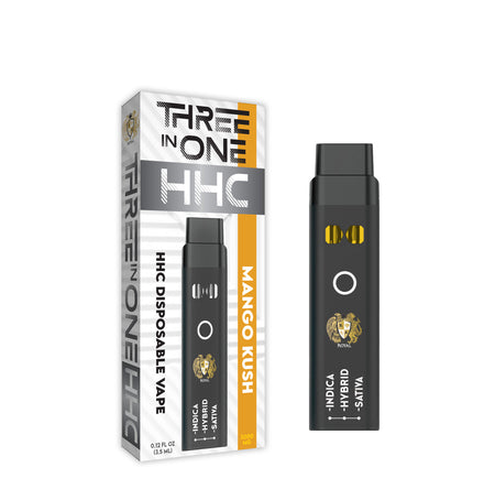Ra Royal Mango Kush 3 in 1 HHC 3.5 ML Disposable Vape 3000MG