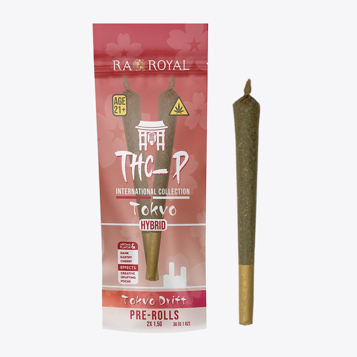 RA Royal THCp Blend 2 x 1.5g Preroll: Tokyo Drift (Hybrid)