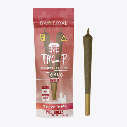 RA Royal THCp Blend 2 x 1.5g Preroll: Tokyo Drift (Hybrid)