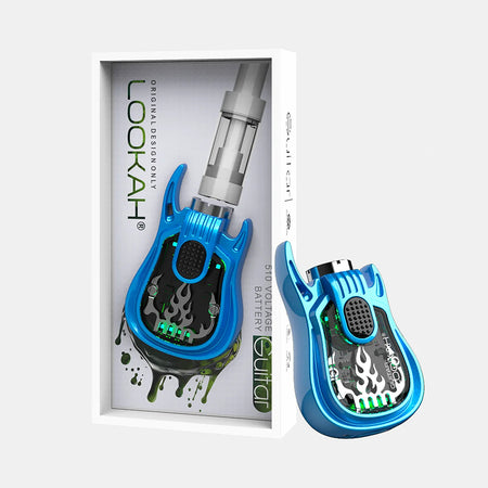 Lookah Guitar 510 Thread Battery in Blue