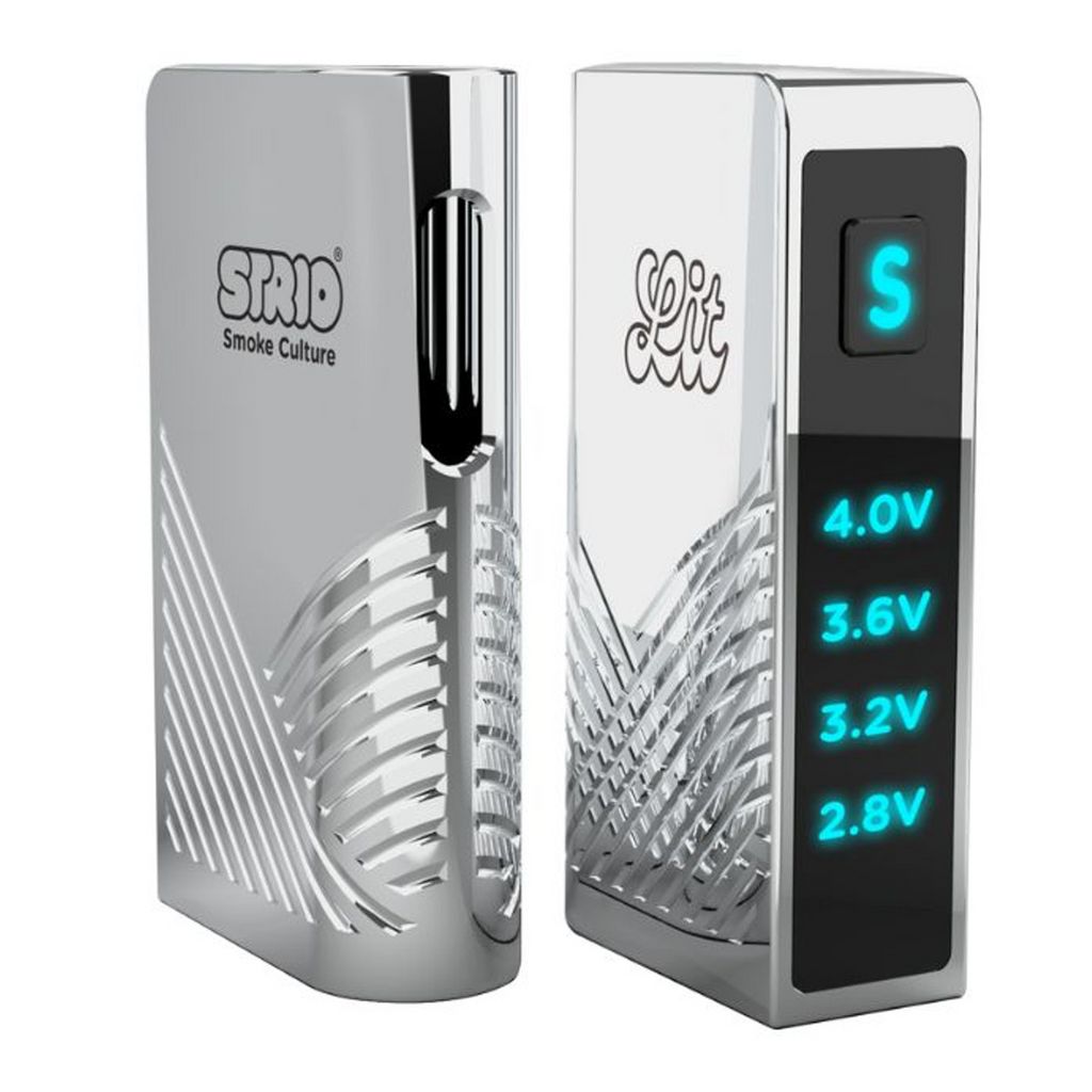 Strio Lit 510 Battery in Chrome