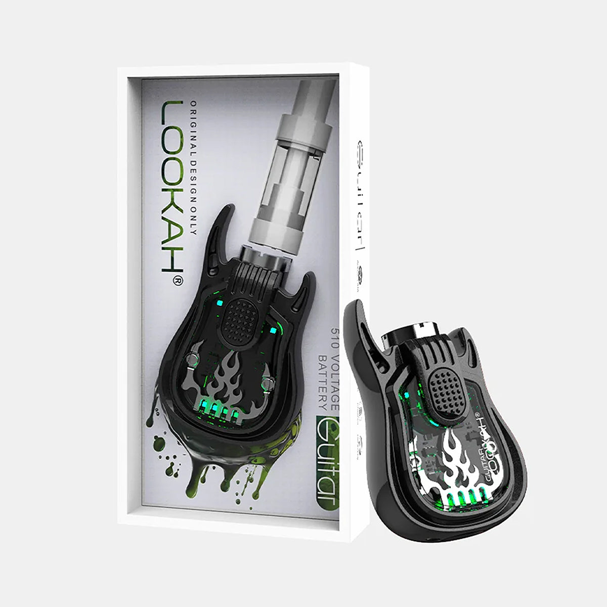 Lookah Guitar 510 Thread Battery in Black