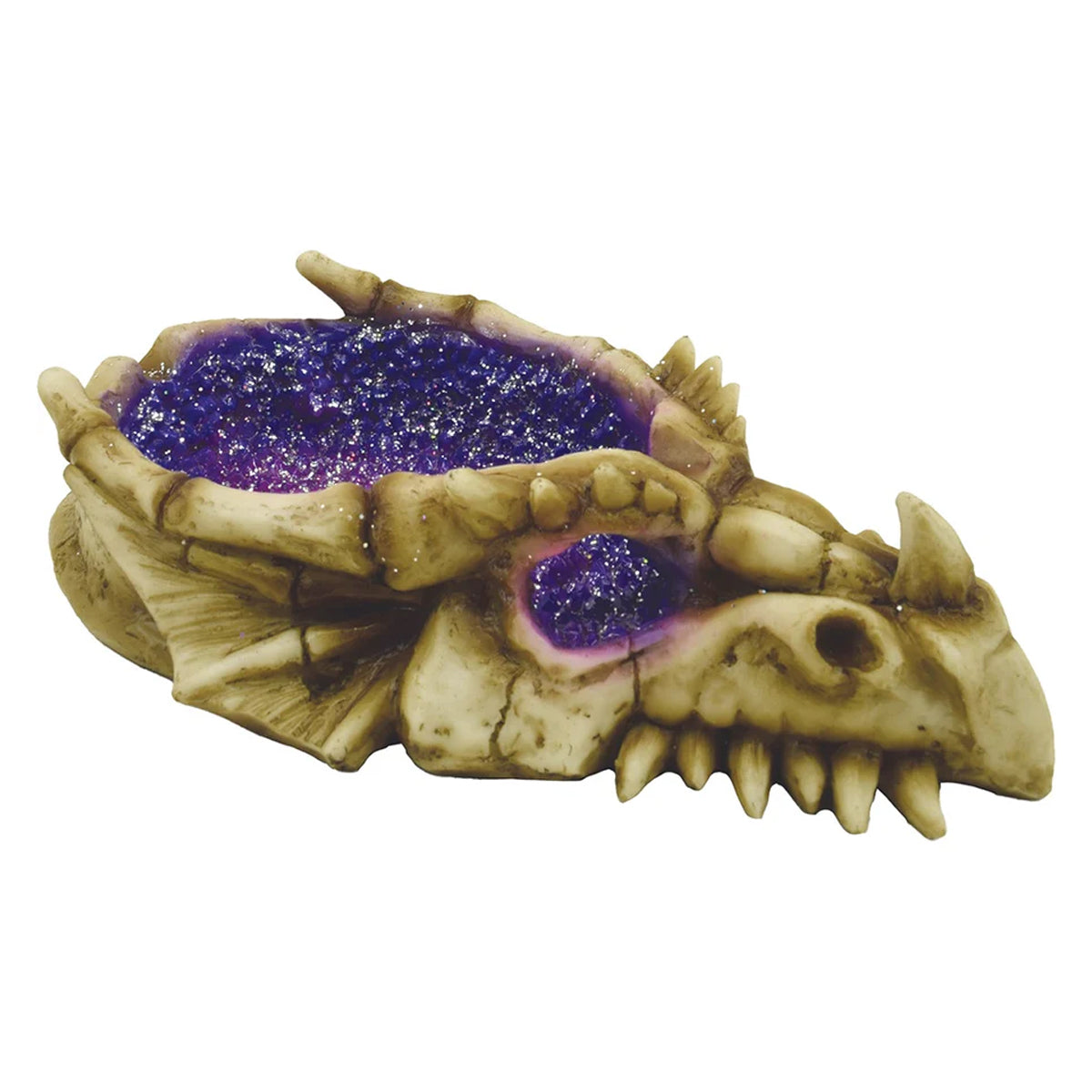Fujima Dragon Head Purple Glittering Ashtray