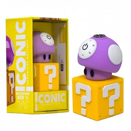 Iconic Mushroom 510 Thread Battery in Purple