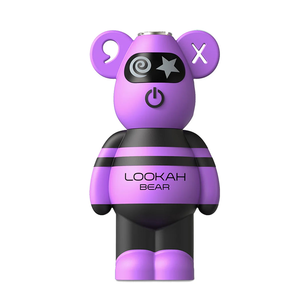 Lookah Bear 510 Thread Vape Battery in Purple