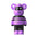 Lookah Bear 510 Thread Vape Battery in Purple