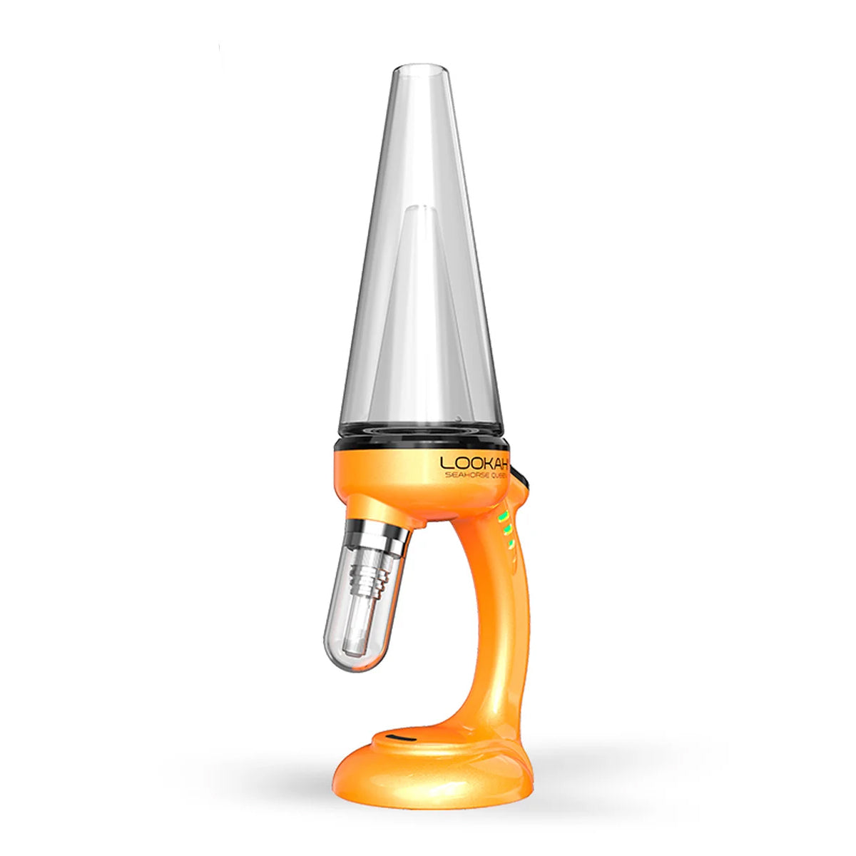 Lookah Seahorse Queen Electric Nectar Collector | Dab Pen & Wax Pen in Orange