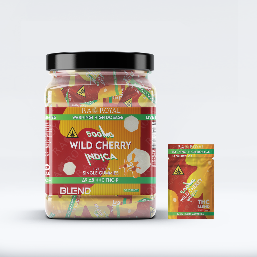 Gomitas RA Royal THC Blend 15000MG: Sandía silvestre (híbrida)